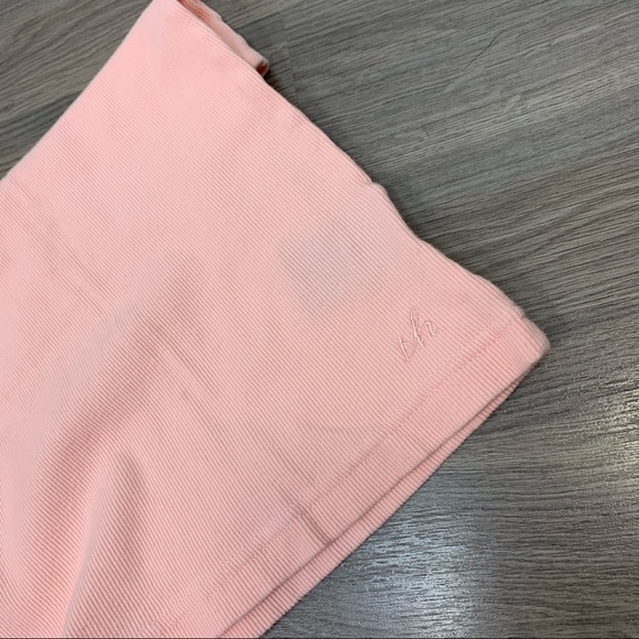 Tommy Hilfiger Pink ribbed tank top - Picture 4 of 5